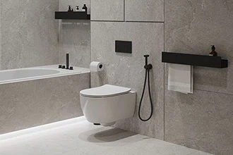 BATHROOM SCENE